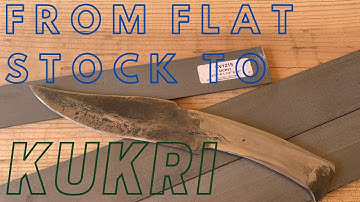 Making a Brute De Forge Kukri Part 1