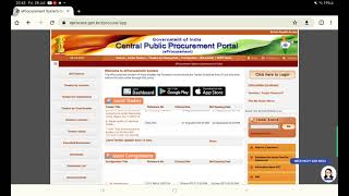 Vendor Registration on Central Public Procurement Portal | CPPP
