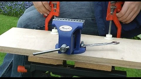 How to make your bench vice portable