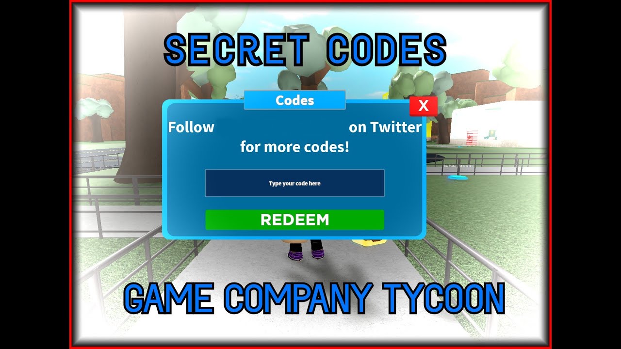 Game Company Tycoon Codes 07 2021 - roblox gaming tycoon