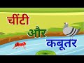 Hindi Moral Story | Chiti aur Kabutar | kids Hindi Cartoon Story | Hindi Story