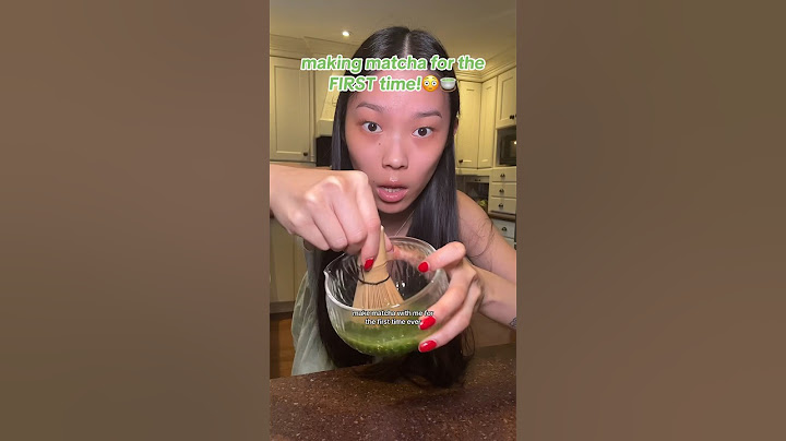 PO RAZ PIERWSZY PRÓBUJĘ MATCHĘ!!🍵😳