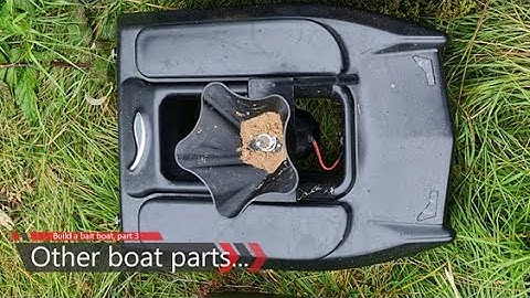 Boat build part 3 - Other parts to be used