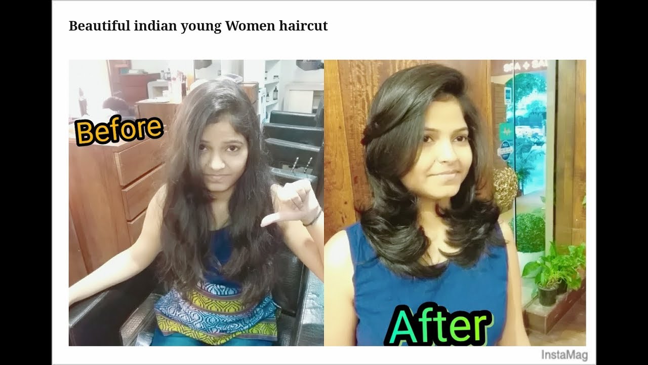 Beautiful indian young Women haircut - Long to short haircut - Haircut  Expert by Shyama's Makeover - thptnganamst.edu.vn