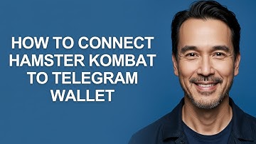 How To Connect Hamster Kombat To Telegram Wallet - KevinHowTo