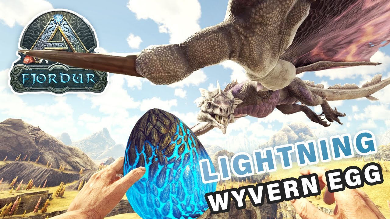 Where to Find Lightning Wyvern Eggs on Fjordur ▻ Ark Fjordur - YouTube