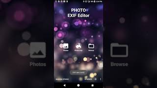 How to edit metadata of picture and grant sdcard permission - Photo EXIF Editor screenshot 5
