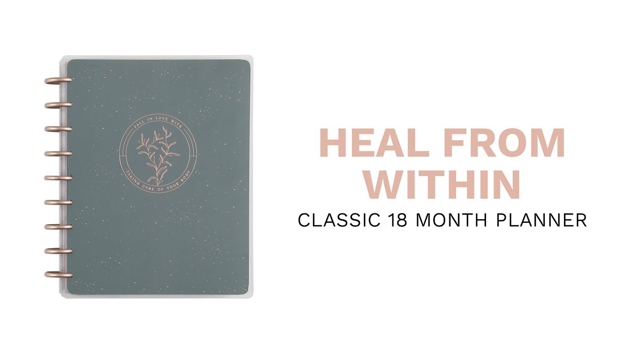 THP Heal from Within Classic 18 Month Planner | PPCD18-114