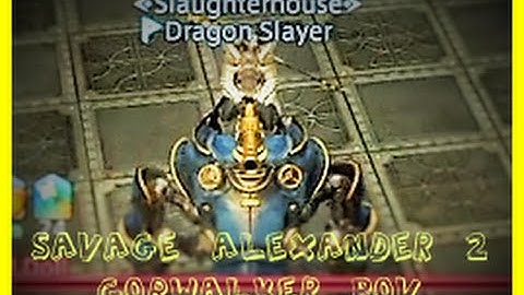 FFXIV - Savage Alexander 2 : Gobwalker PoV - Big ol