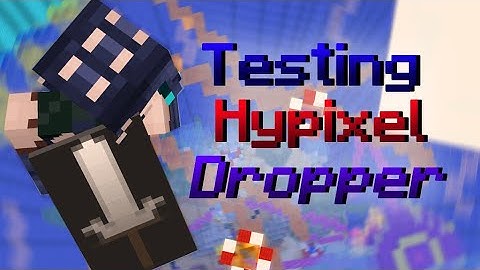 Trying the "NEW" Hypixel Gamemode (Hypixel Dropper)