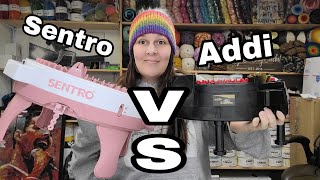 Sentro Knitting Machine VS Addi Knitting Machine