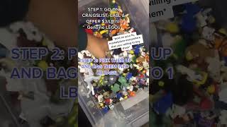 How To Make $20K Flipping Bulk LEGOs! #Entrepreneur #business #hustle #tips #motivation #tiktoktaugh