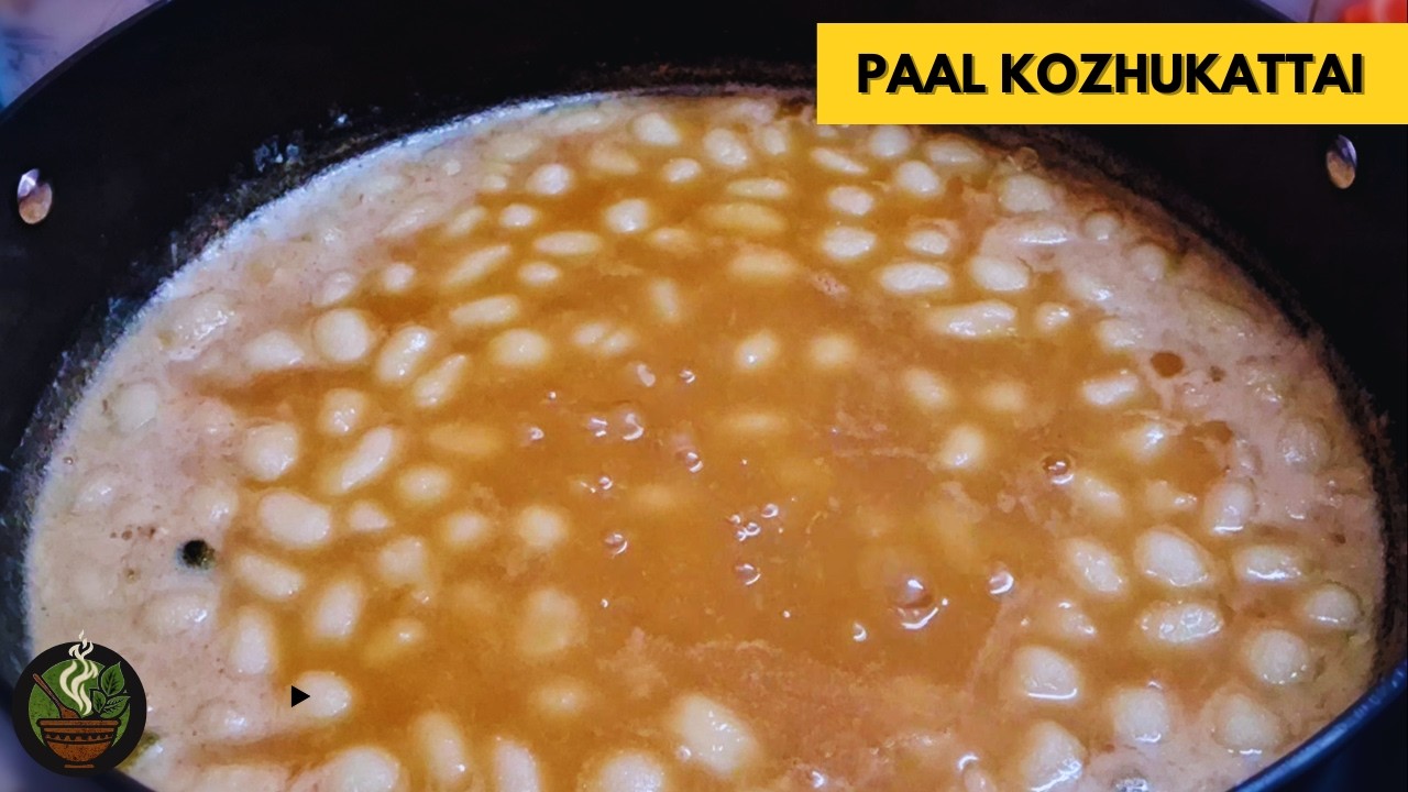 Paal Kozhukattai | Soft & Creamy Traditional Tamil Dessert