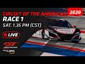 RACE 1 - GT WORLD CHALLENGE - COTA 2020