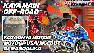 Tes MotoGP Mandalika - Hujan Bikin Trek Kotor, Pembalap Jadi Bingung