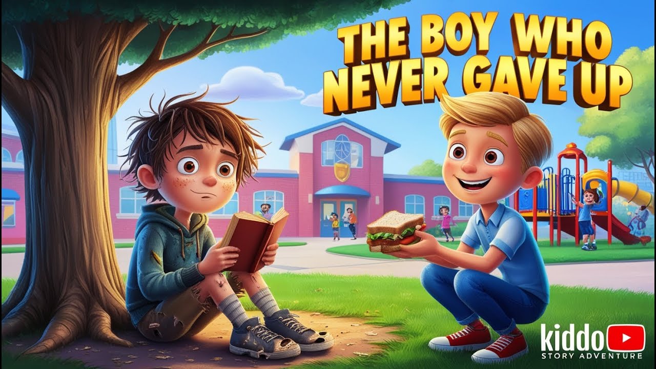 The Boy Who Never Gave Up | story for kids | kids fairytale # ...