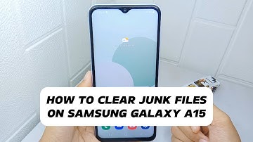 How To Clean Junk Files In Samsung A15 / A15 5g