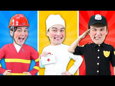 Doctor Song 🚑💉 | More Jobs Kids Songs 👮‍♂️🚓🔥 | Chiki Chaka🌍✨