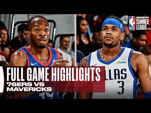 76ers vs mavericks | nba summer league | full game highlights