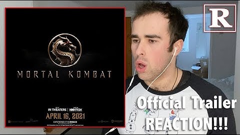 Mortal Kombat Official Restricted Trailer REACTION!!!