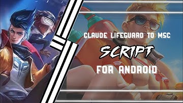 Claude Special LifeGuard To Special MSC Earths Mightiest Skin Script Full Effects
