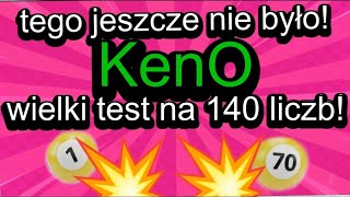 140 numbers in Keno, let’s check! 💥