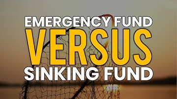 Emergency Funds vs. Sinking Funds - WHY DO YOU NEED BOTH? | Debt Free Journey