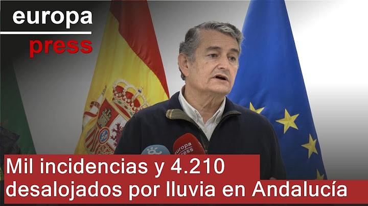 Ascienden a casi 1.000 las incidencias por lluvias en Andalucía con 4.210 desalojados