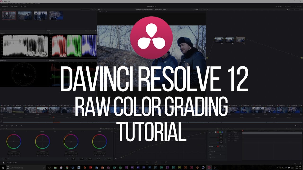 davinci resolve 12 advanced color grading download