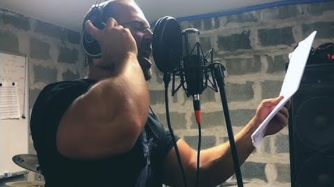 Aetherius Obscuritas vocal recording rehearsal for 