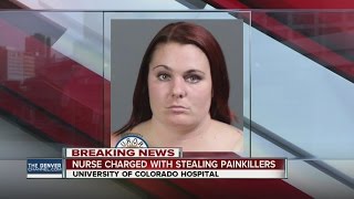 Nurse charged with stealing painkillers