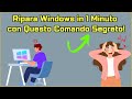 Sblocca la Modalità di Autoriparazione Nascosta di Windows in Pochi Secondi! #ripararepc