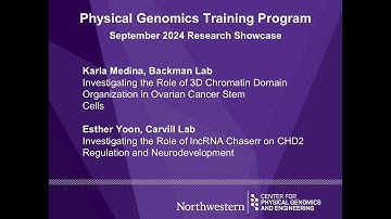 Physical Genomics Training Program Fall 2024 Research Showcase