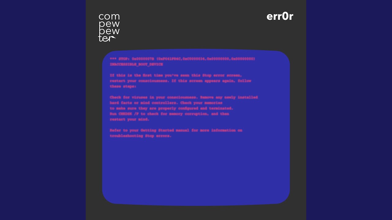 Watch Err0r on YouTube Watch Err0r on YouTube