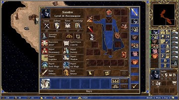 Heroes of Might and Magic 3 - Shadow of Death Campaign with Sandro (Specter of Power), 200%, 2nd map