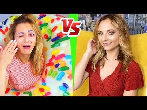 Подростки СОБИРАЮТСЯ на ТУСОВКУ Ожидание vs Реальность / Делаем макияж / Скетч от НЮСЯ ТV