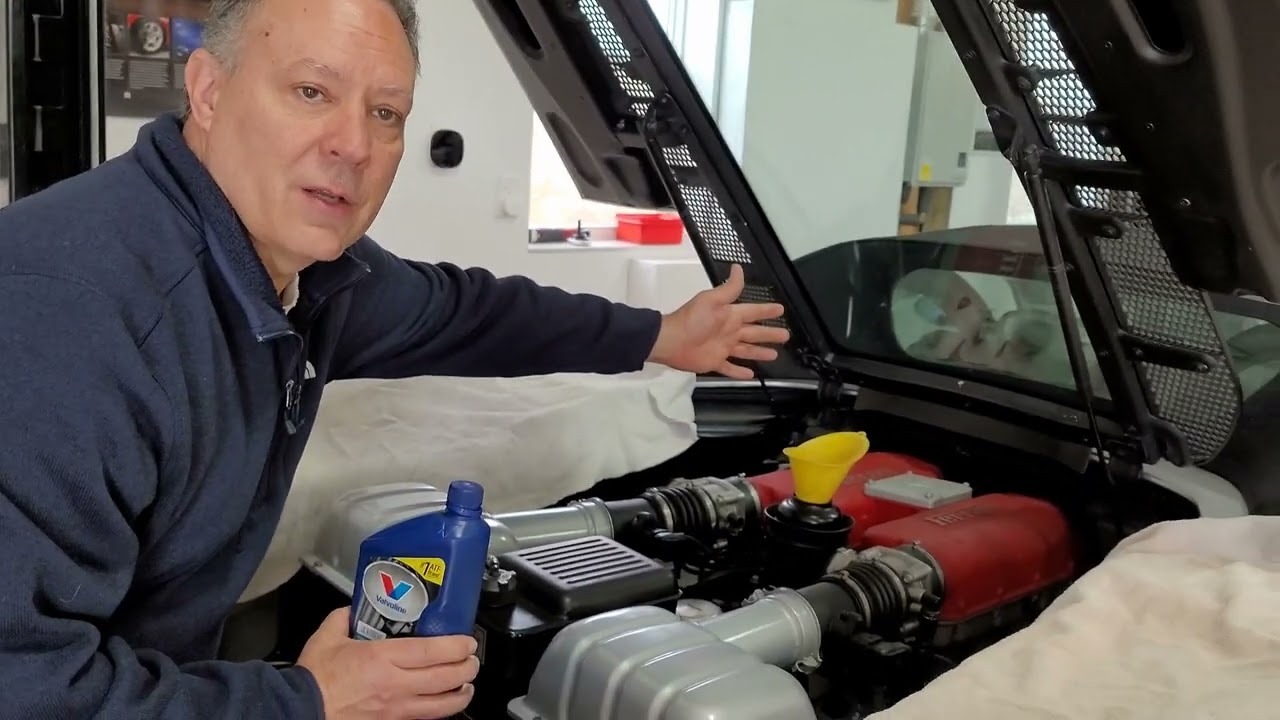 Ferrari 360 Power Steering Fluid change and Service