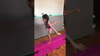 #Gymnastics : Junior Olympic Level 3 WAG Beam Routine #shorts