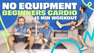 15 Minute BEGINNERS Cardio Workout | The Body Coach TV