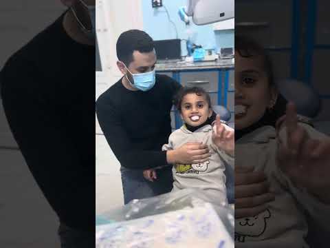 محدش يجي اجمل بنوته عنيده في عيادة الاسنان     