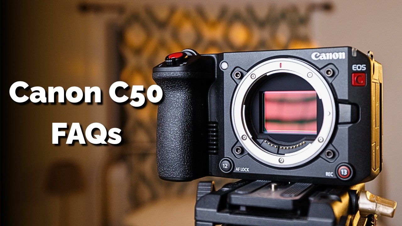 Самые часто задаваемые вопросы о Canon C50 | Что действительно интересует пользователей