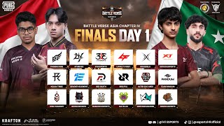 PUBGM BATTLE VERSE ASIA CHAPTER IV - ID vs PK - FT. #4T #AE #LF #RRQ #313 #MAX #BOOM #VOIN #PNDM