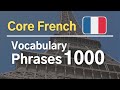 1000 Core French Vocabulary & Phrases 🇫🇷 [+PDF]