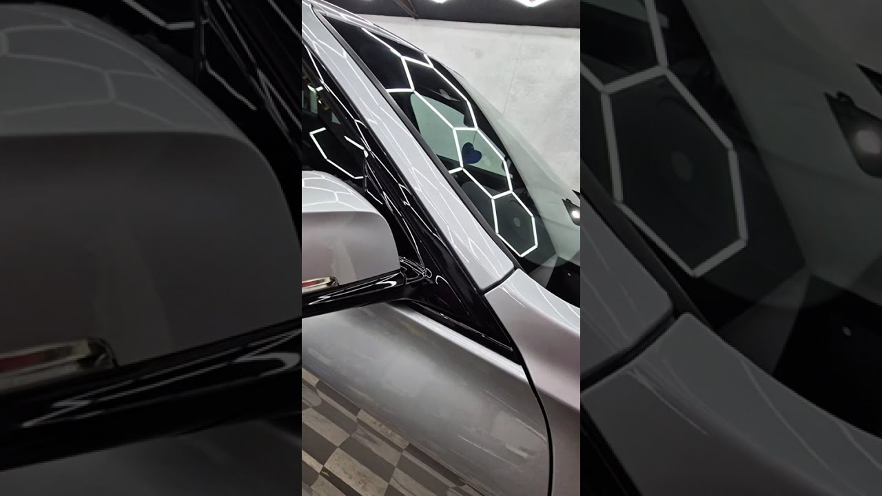 Metallic Silver BMW GT  