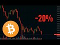 Bitcoin Down 20% In A Week | Crypto Livestream