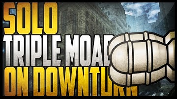 MW3: *SOLO* TRIPLE MOAB ON DOWNTURN w/ MP7