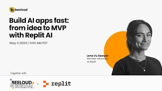 Build AI apps fast: from idea to MVP with Replit AI