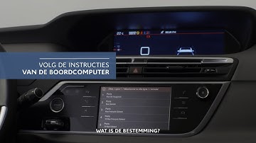 Citroën C4 SpaceTourer: Connect Nav hét online navigatiesysteem