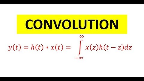 L 21 Convolution Properties