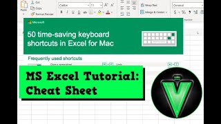 ⌨️ 50 Excel Shortcuts for Mac Users | Microsoft Cheat Sheet Walkthrough
